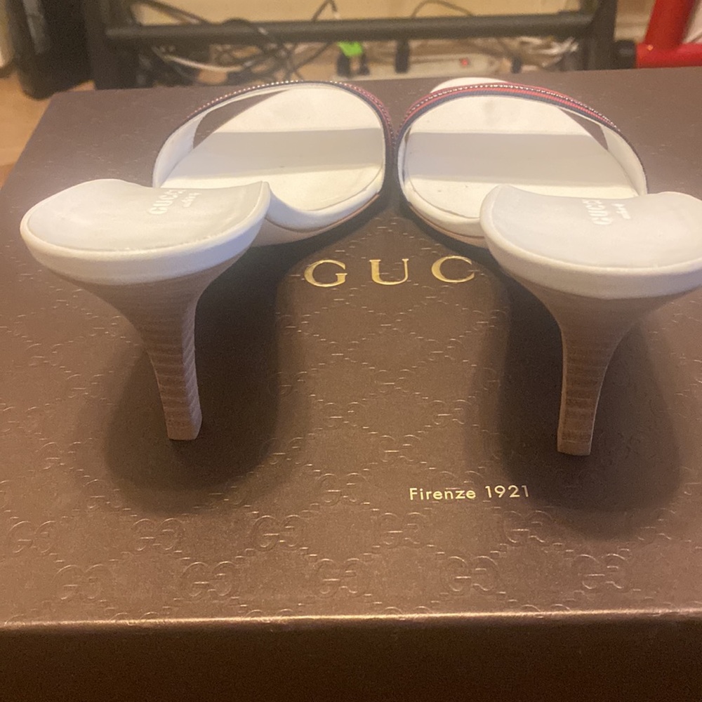GUCCI,9 1/2 red and blue - Picture 3 of 5